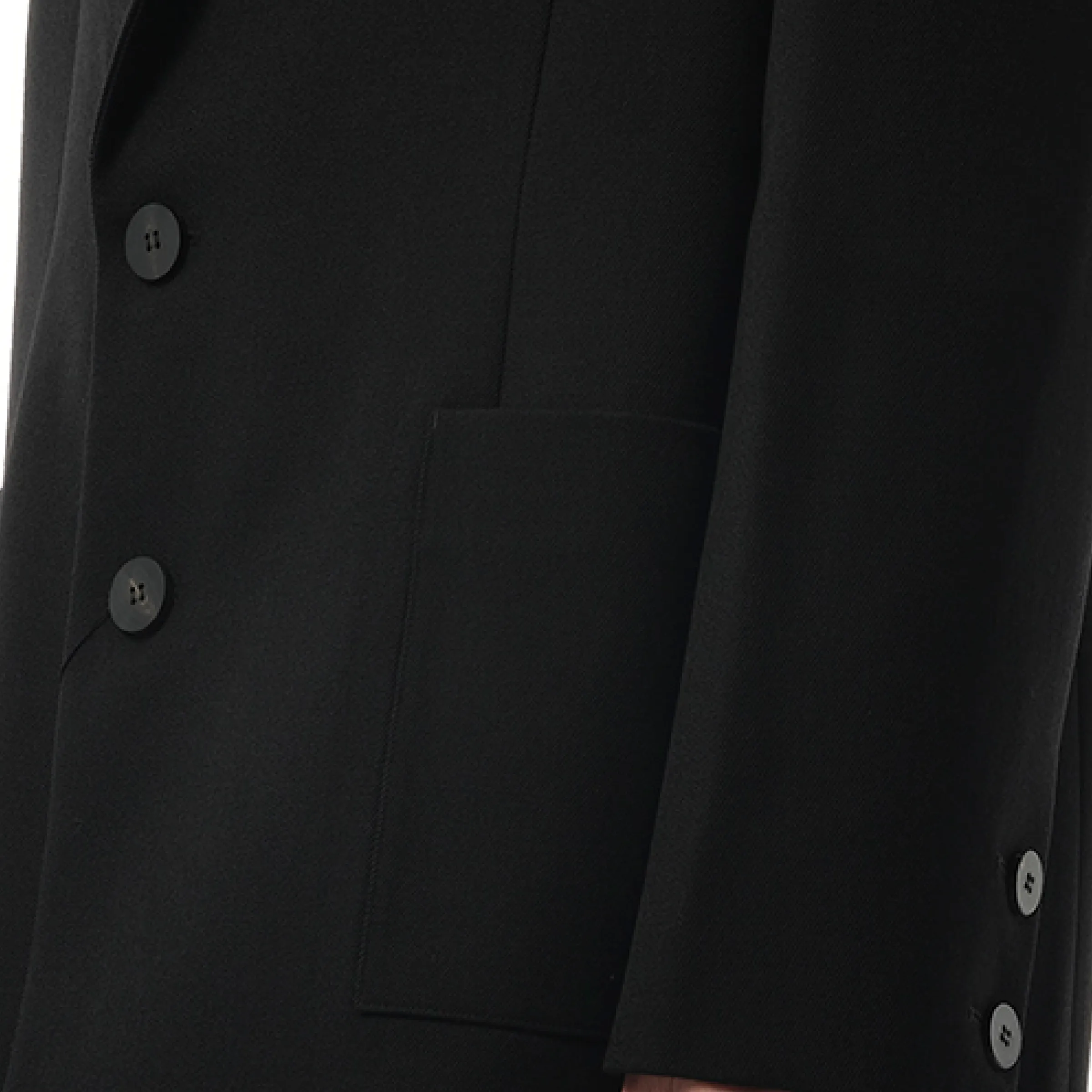 Stylish Black 2-Button Blazer for Men