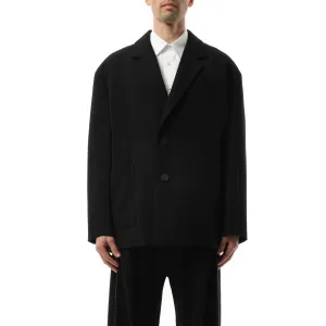 Stylish Black 2-Button Blazer for Men