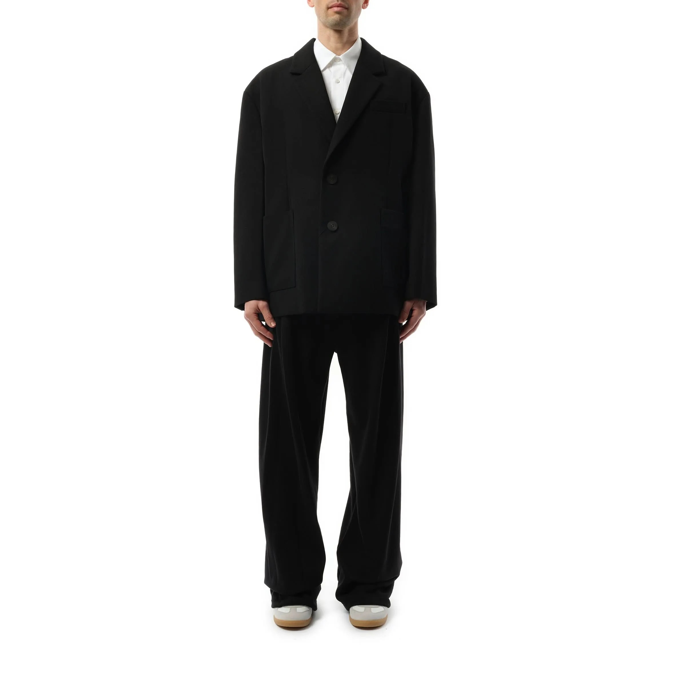 Stylish Black 2-Button Blazer for Men