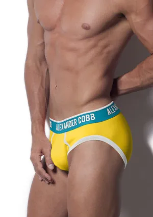 Alexander Cobb Candy Brief Yellow