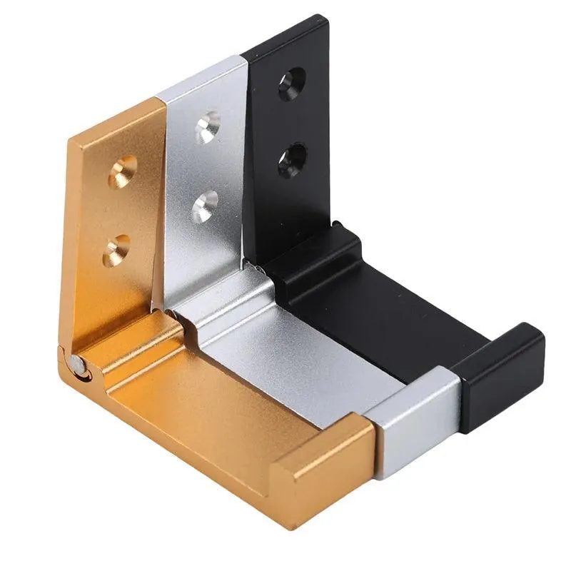 Aluminum Wall Hooks: Stylish Organizer with Foldable Design