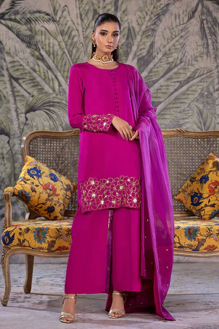 Amber Imran - Punkh Luxury Formals - Fuschia Flair