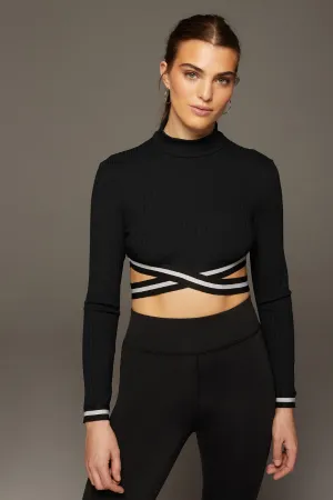 Apex Ribbed Long Sleeve Top