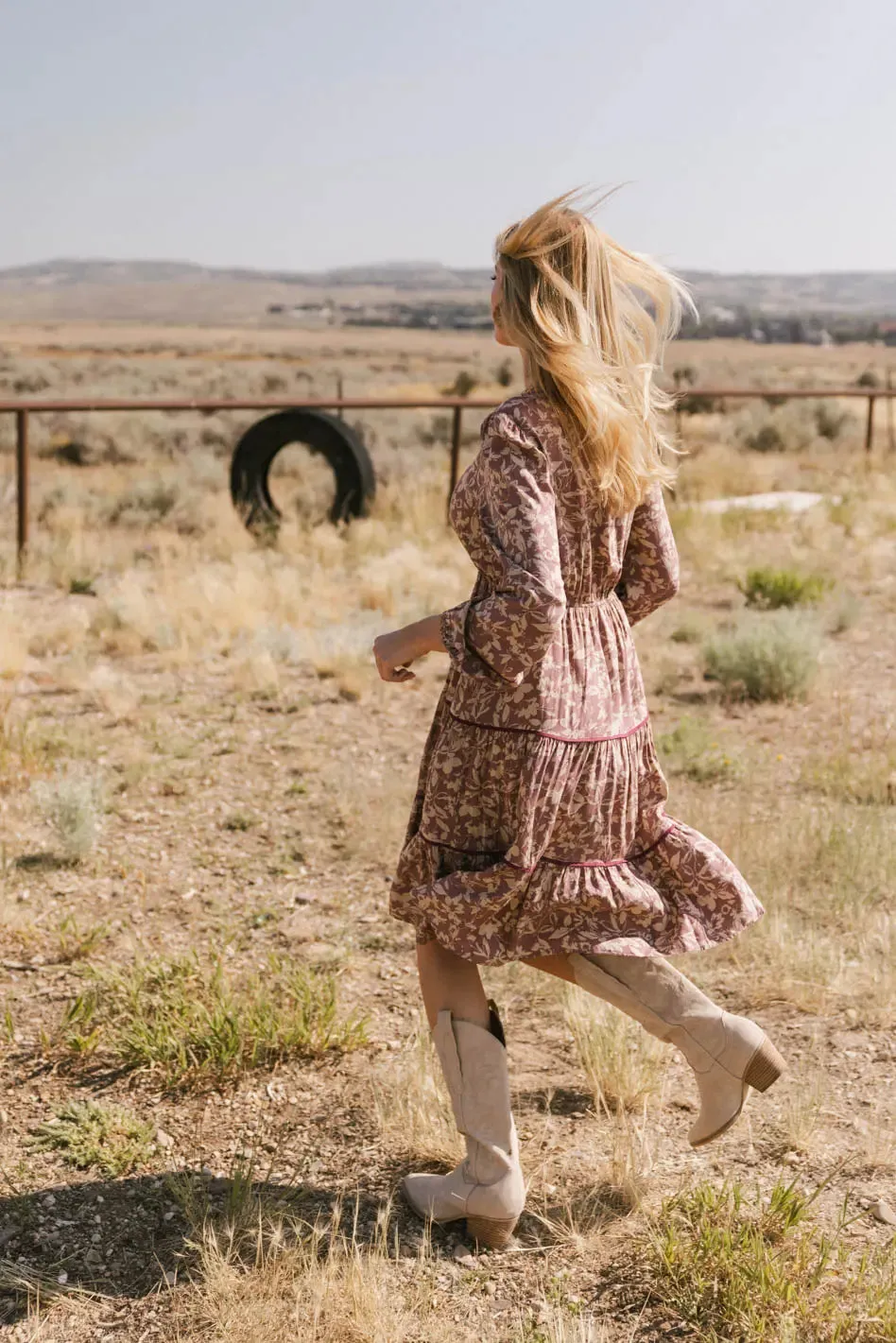 Arabella Floral Midi Dress