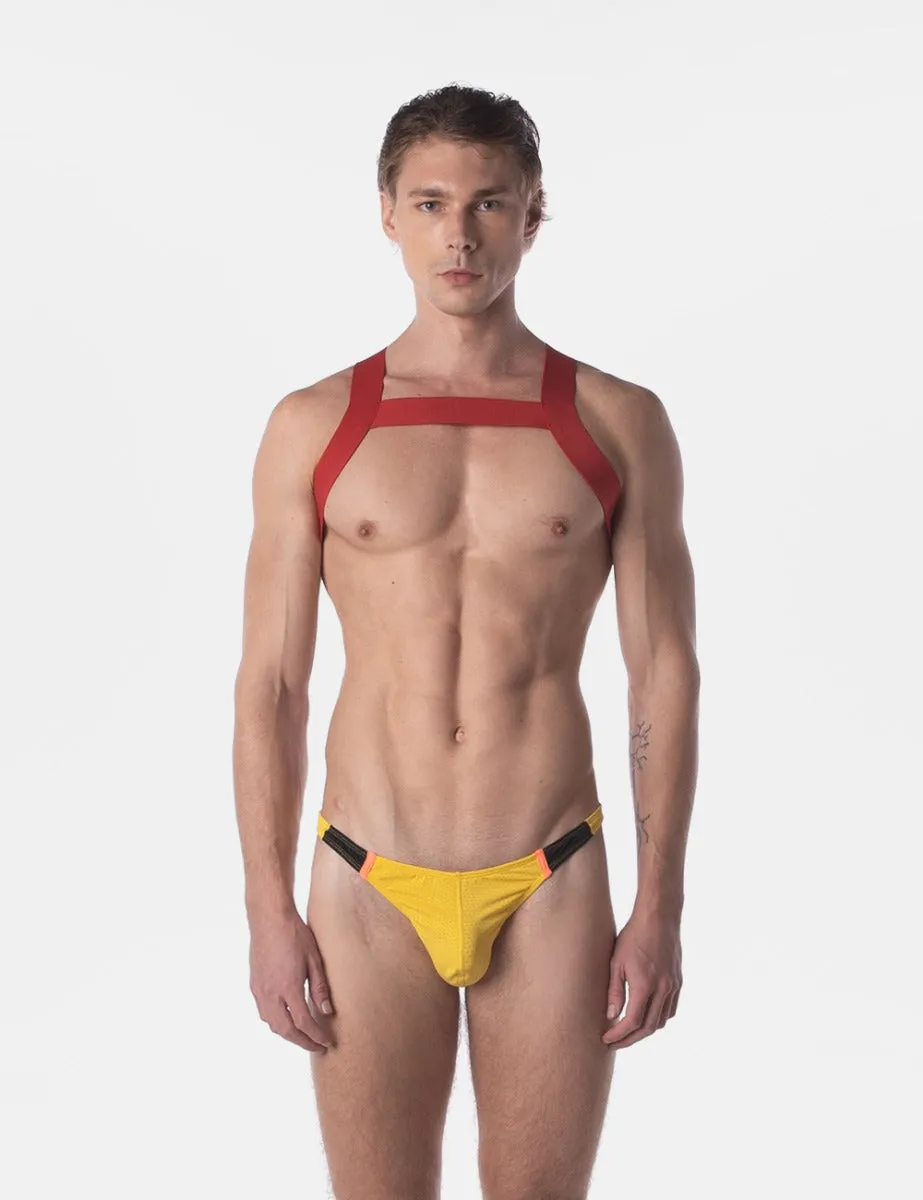 Barcode Berlin Thong Ronak Yellow Black Orange