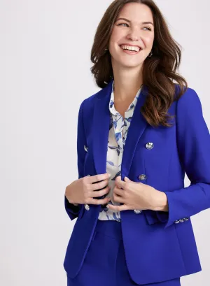 Button Detail Blazer