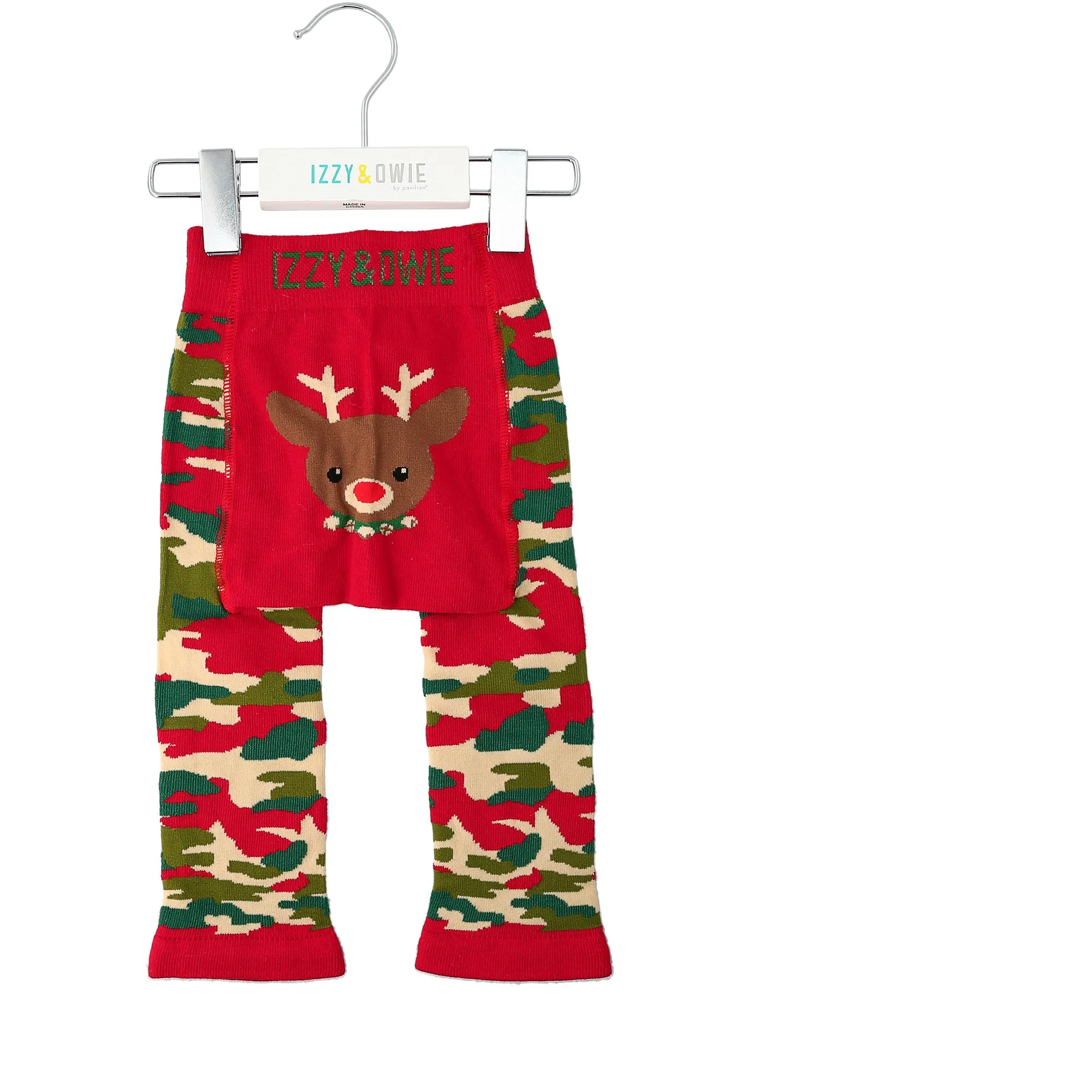 Christmas Camo Reindeer Leggings