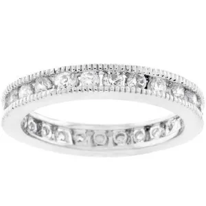 Classic Milgrain Eternity Band