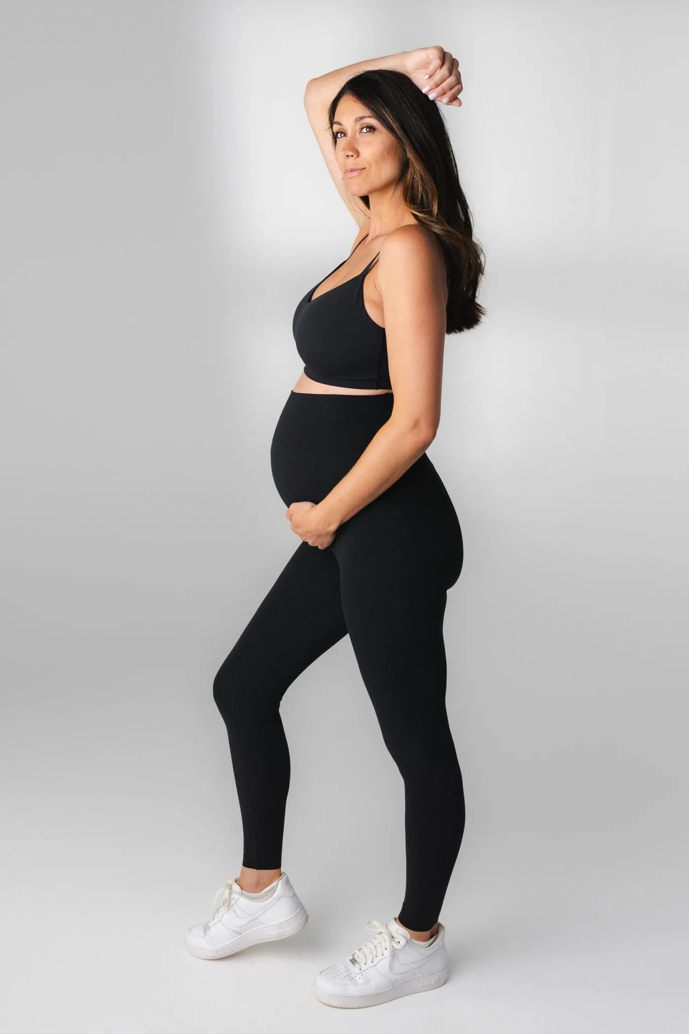 Cloud II™ Maternity Pant - Midnight - With Front Seam