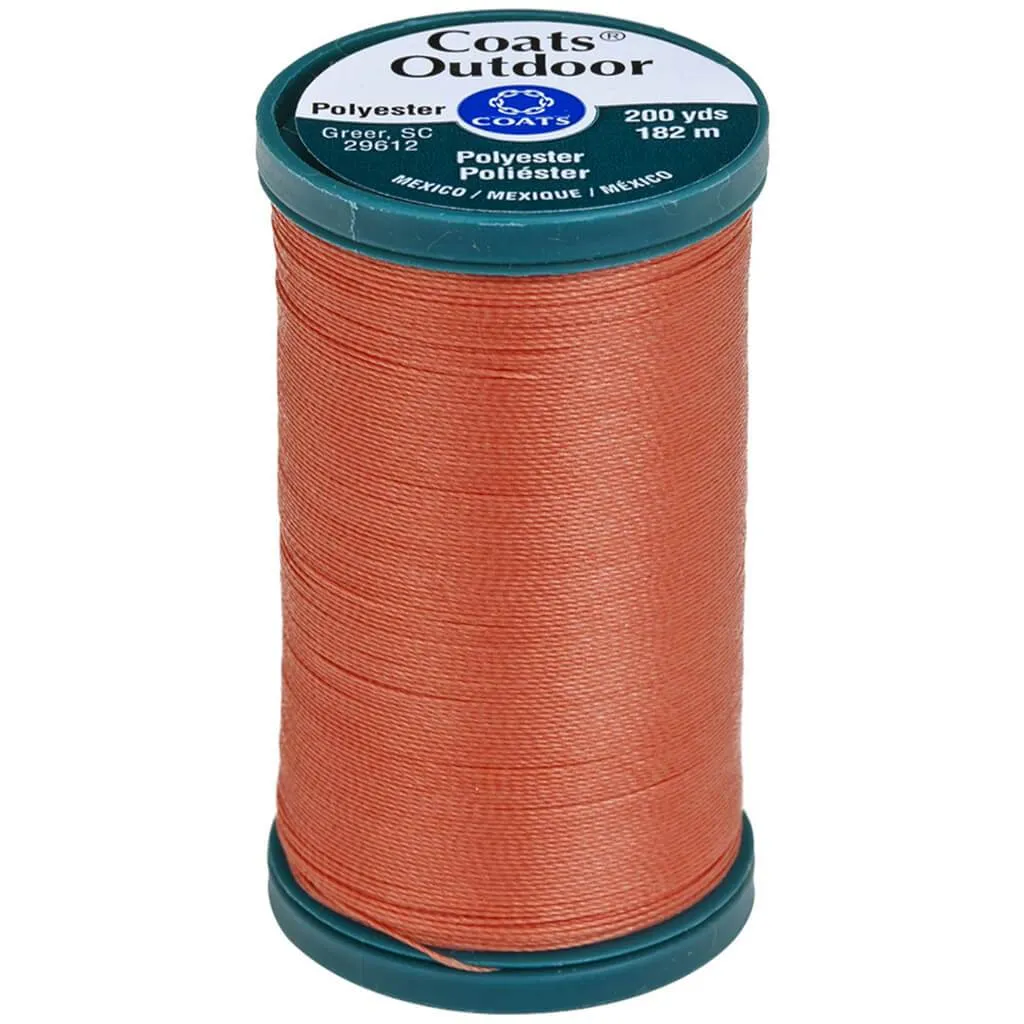 Coats Outdoor Living Thread 200yd Coral