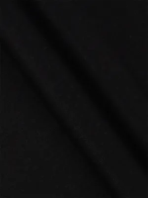 Cotton Blended Black Stripe Shirt Fabric High Style