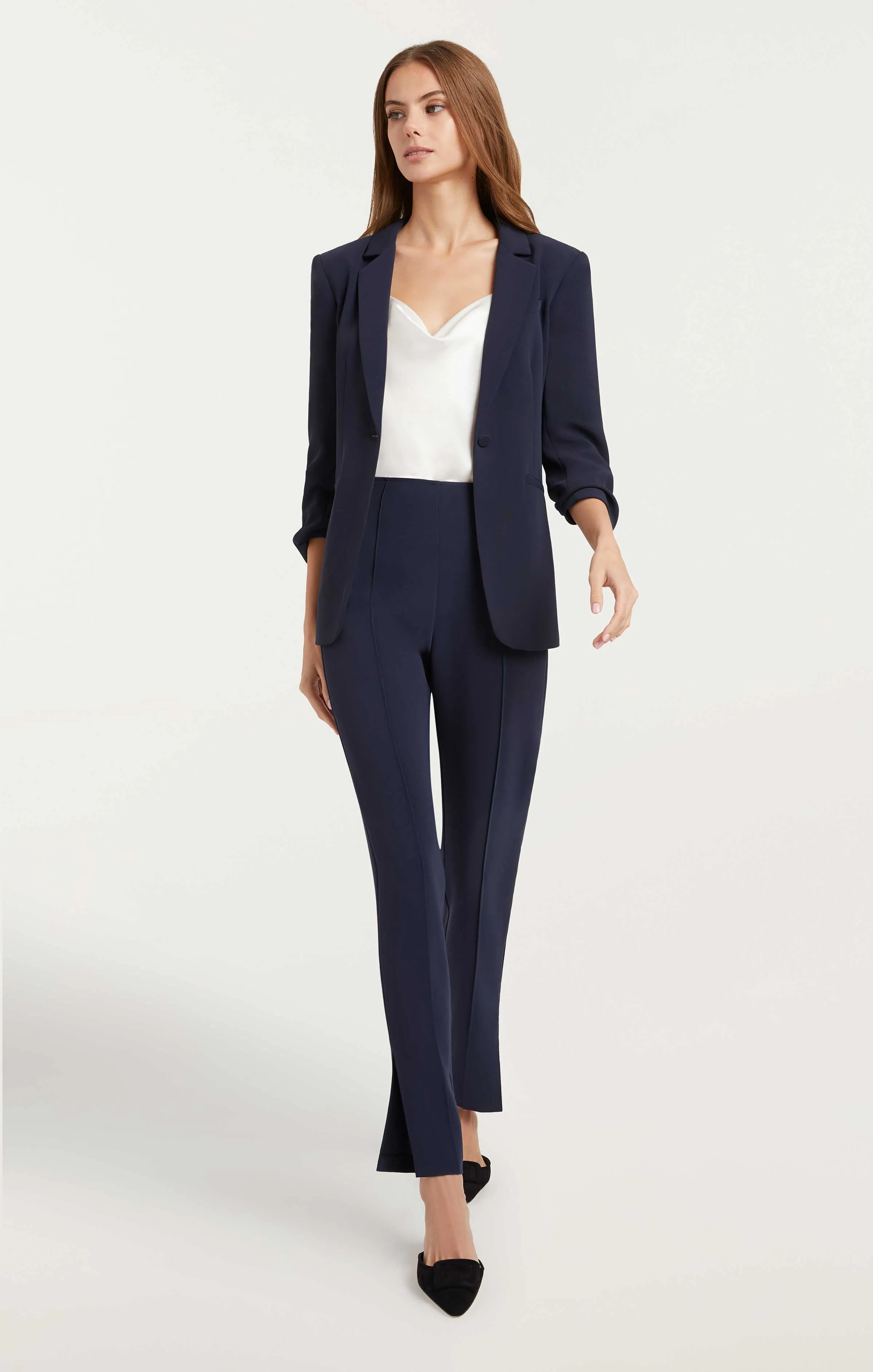 Crepe Khloe Blazer