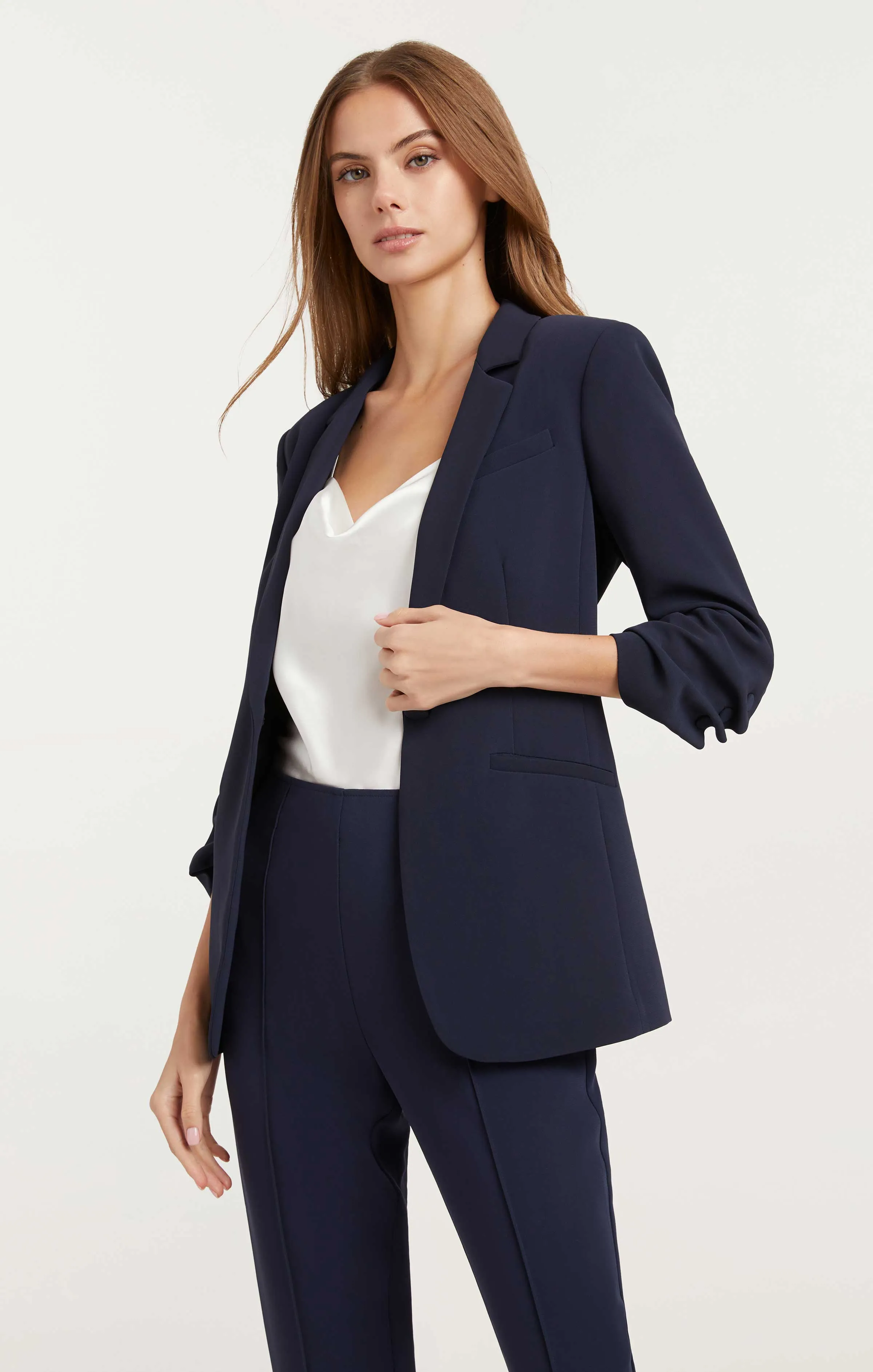 Crepe Khloe Blazer