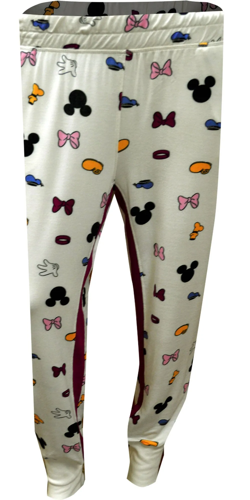 Disney Minnie and Mickey Character Icons Ladies Jogger Loungepants