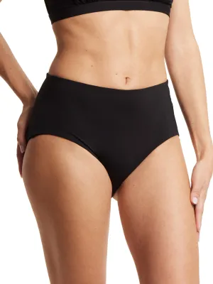 French Brief Swimsuit Bottom Black