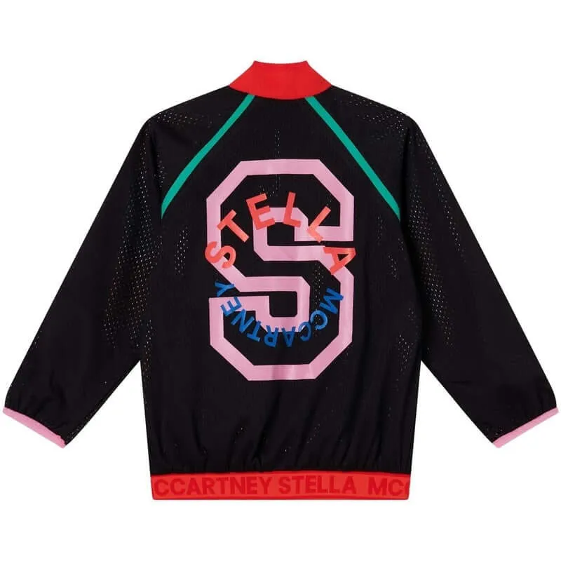 Girls Black Reversible Sports Jacket