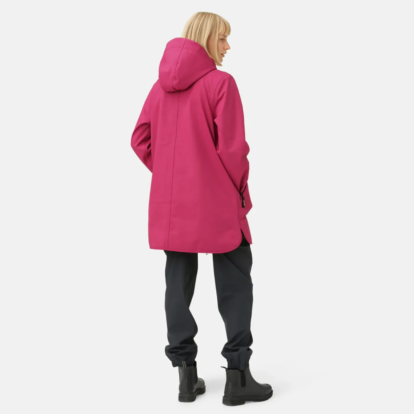 Ilse Jacobsen Rain135 Softshell Raincoat | Sangria