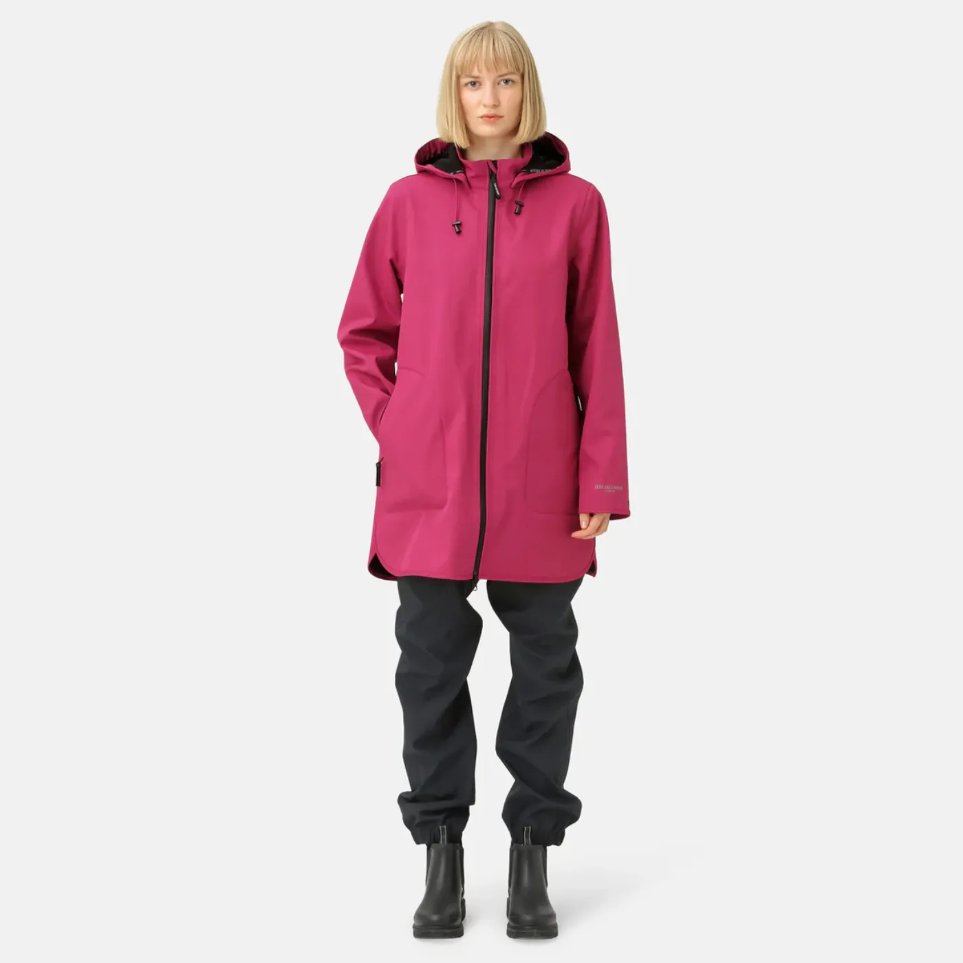 Ilse Jacobsen Rain135 Softshell Raincoat | Sangria