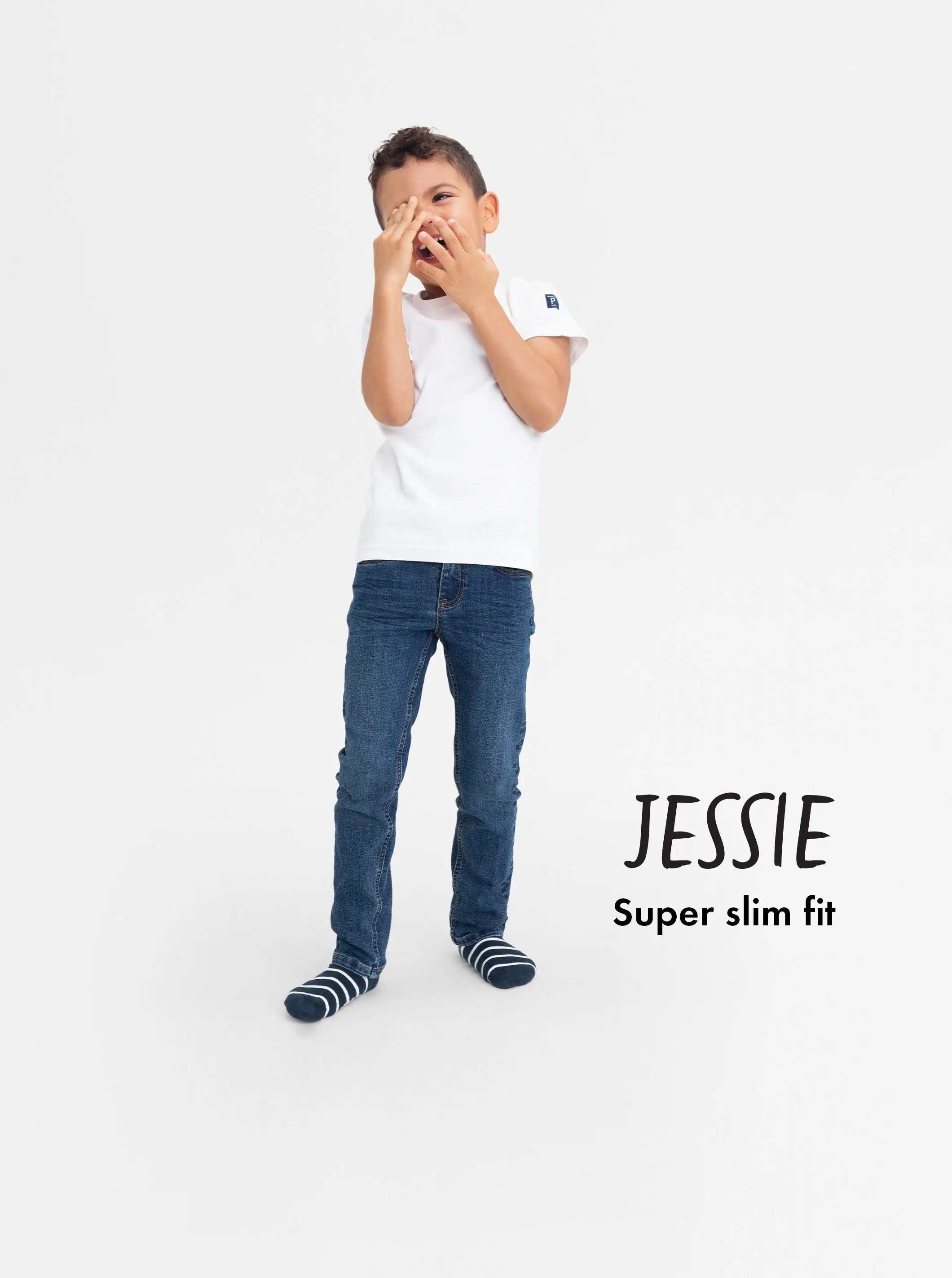 JESSIE - Super Slim Fit Kids Jeans