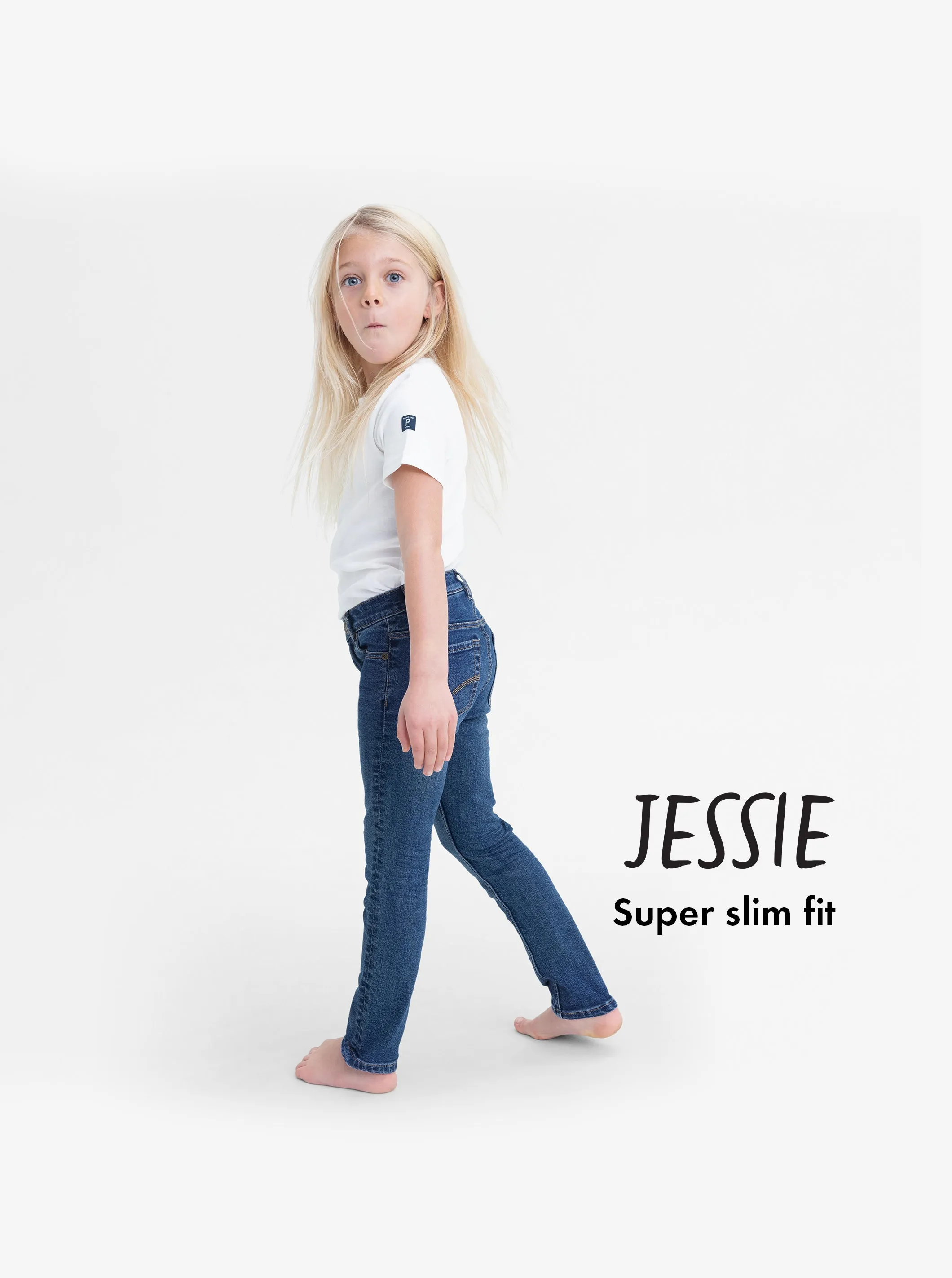 JESSIE - Super Slim Fit Kids Jeans