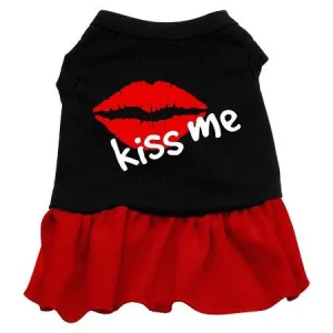 Kiss Me Dresses Black with Red Med (12)