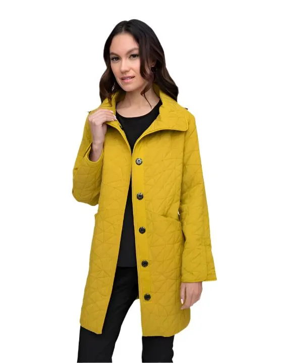 Liv by Habitat Kaleidoscope Quilt City Snap Car Coat - Stylish and Versatile Outerwear