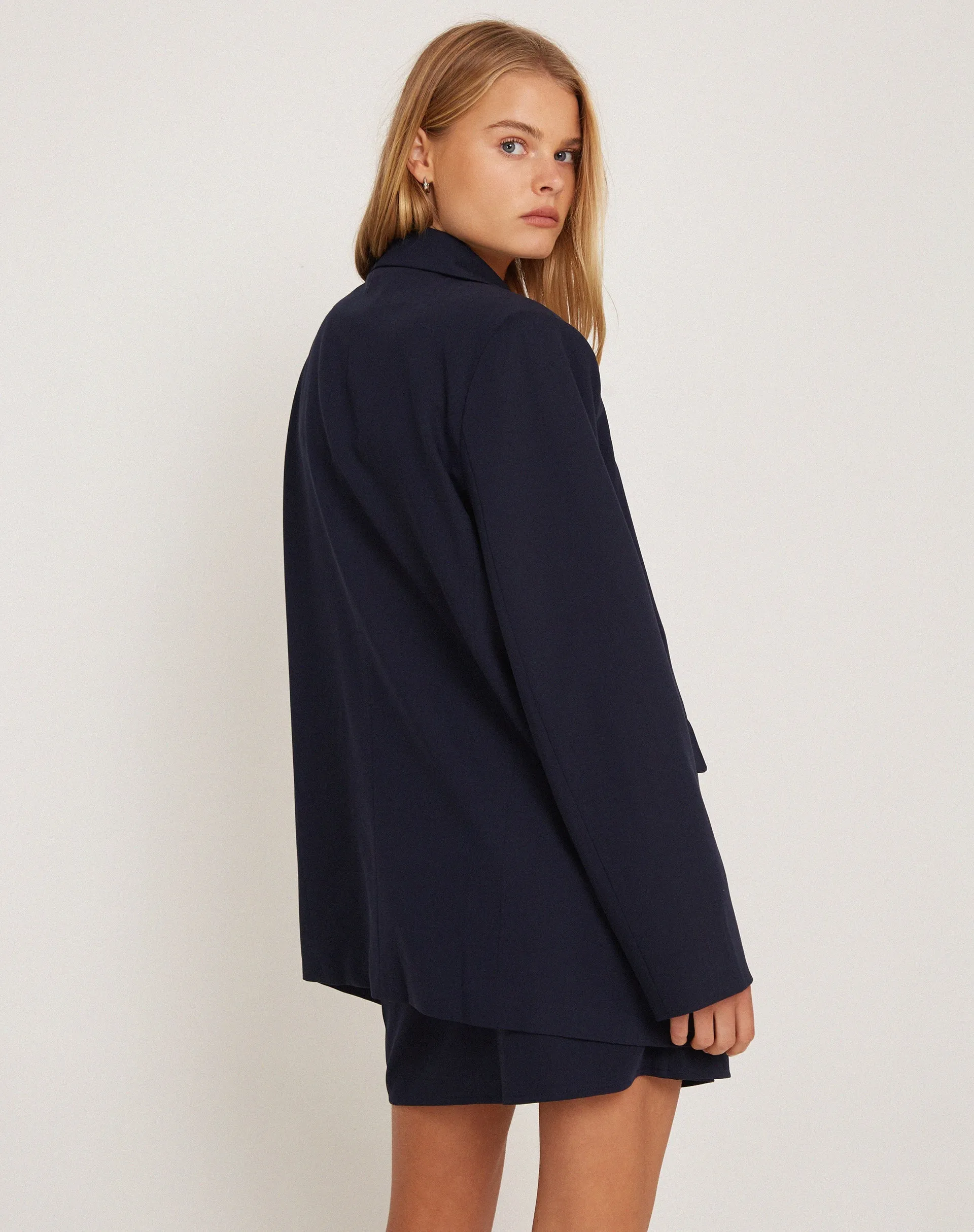 Maiwa Blazer in Tailoring Navy