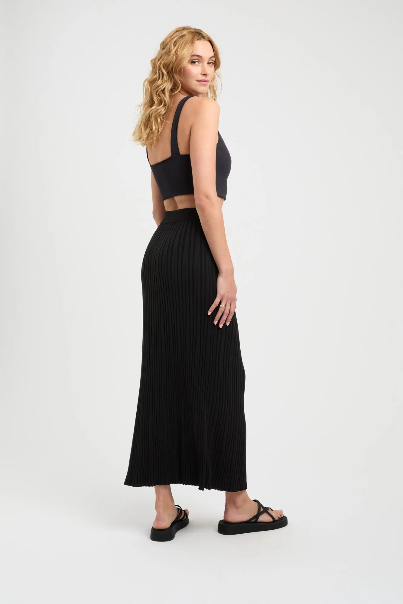 Mika Flared Midi Skirt