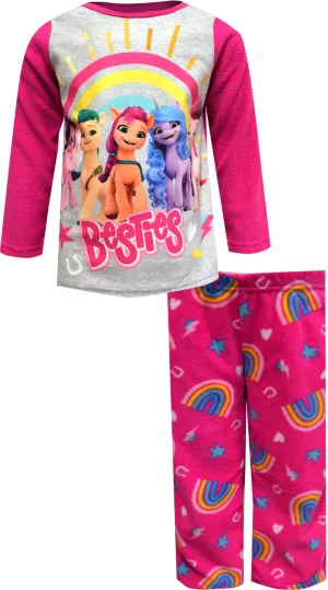 My Little Pony Besties Cozy Fleece Pajama