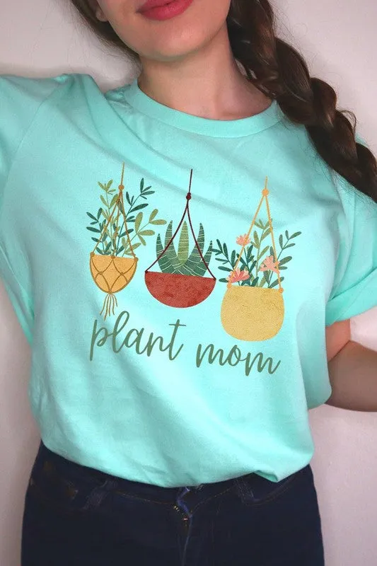 Plant Mom Graphic T Shirt