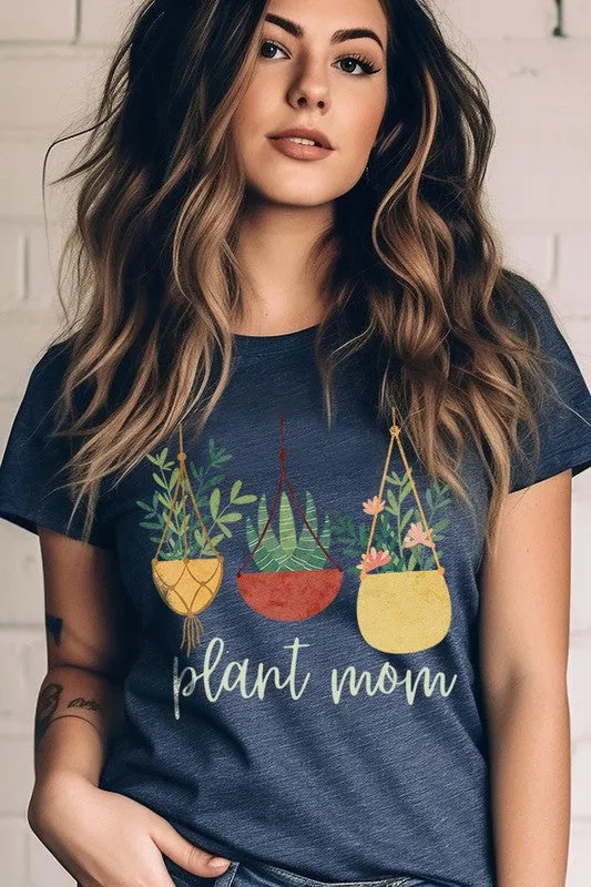 Plant Mom Graphic T Shirt