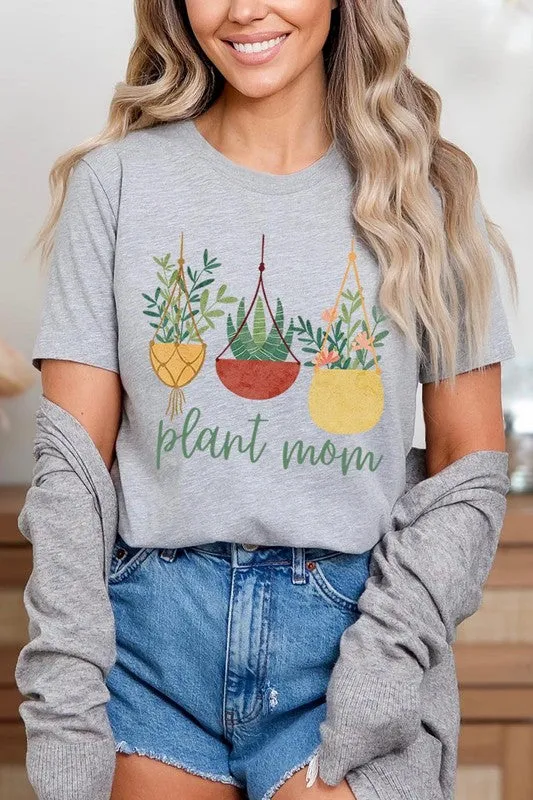 Plant Mom Graphic T Shirt