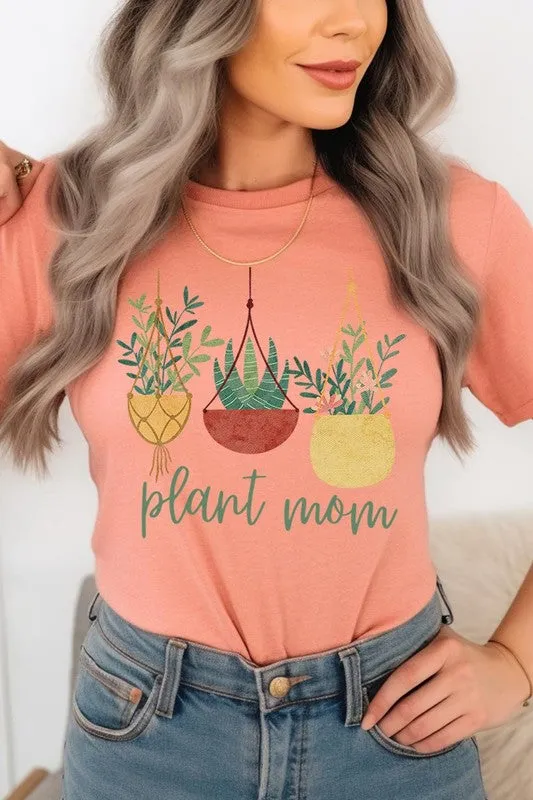 Plant Mom Graphic T Shirt