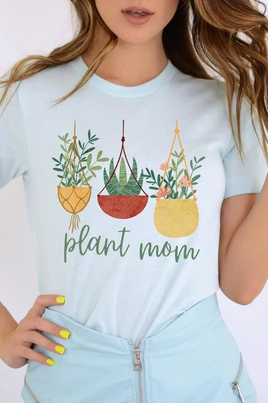 Plant Mom Graphic T Shirt