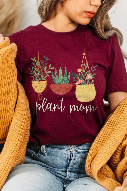 Plant Mom Graphic T Shirt