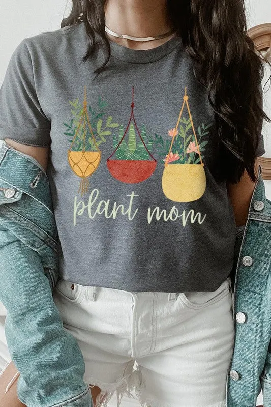 Plant Mom Graphic T Shirt