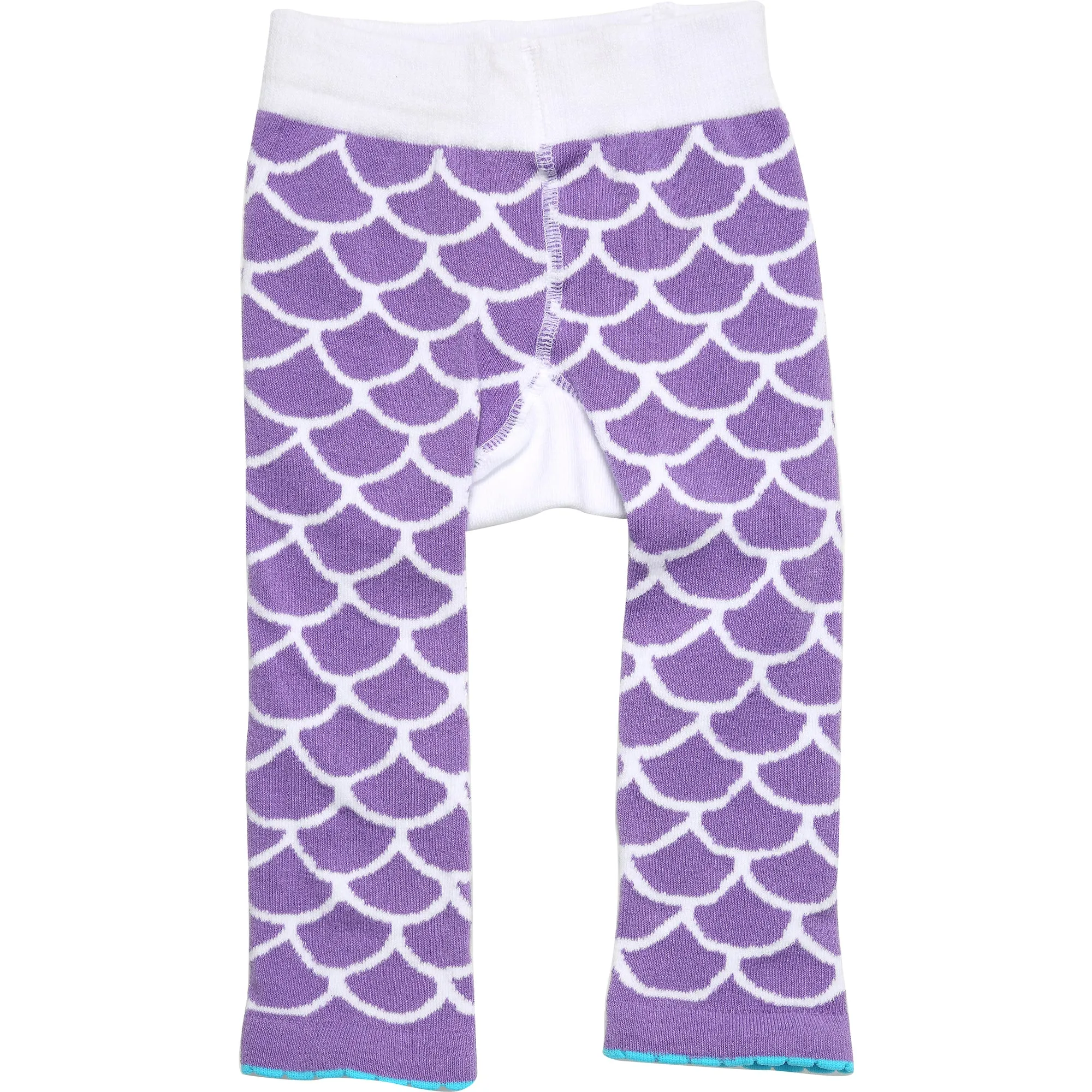 Purple Mermaid Baby Leggings