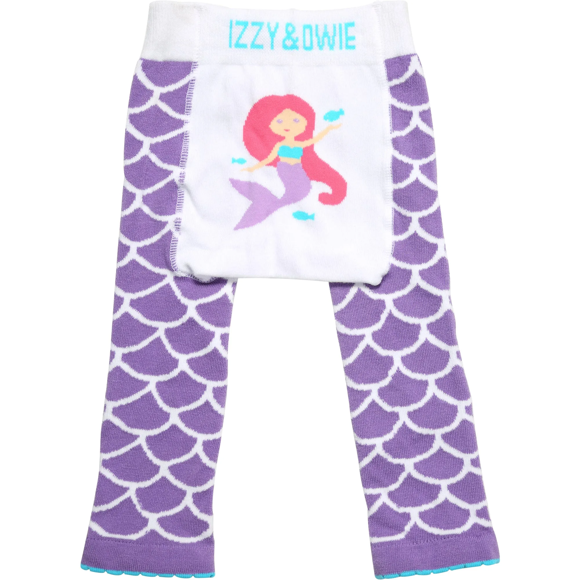 Purple Mermaid Baby Leggings