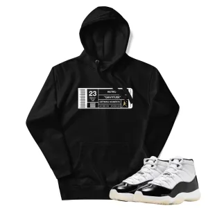 Retro 11 "Gratitude" Box Label Hoodie