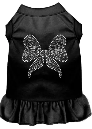 Rhinestone Bow Dress Black Xxxl (20)