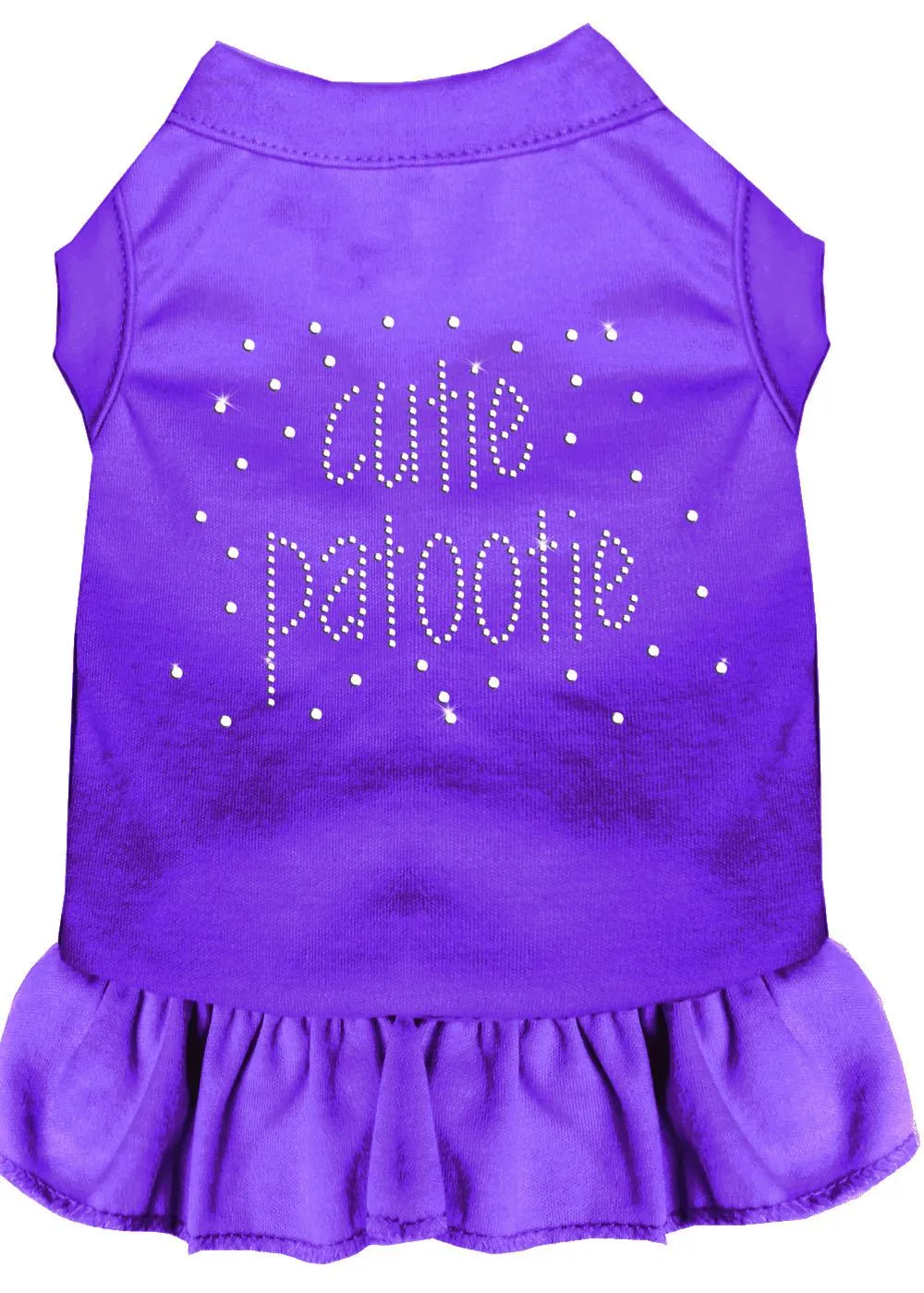 Rhinestone Cutie Patootie Dress Purple Sm (10)