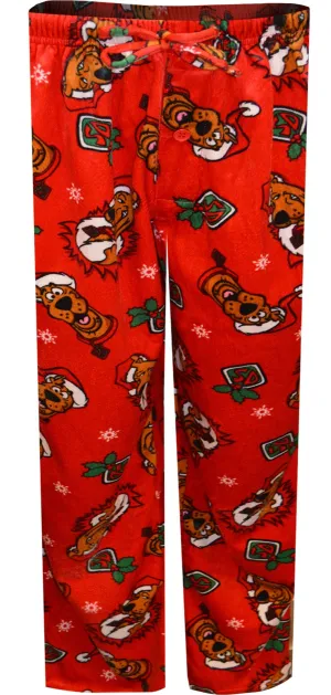 Scooby Doo Christmas Fun Silky Fleece Lounge Pants