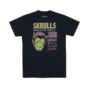 Skrulls From Outer Space Navy Tee