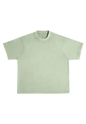 Streetwear Heavyweight Short Sleeve Tee - Oil Green