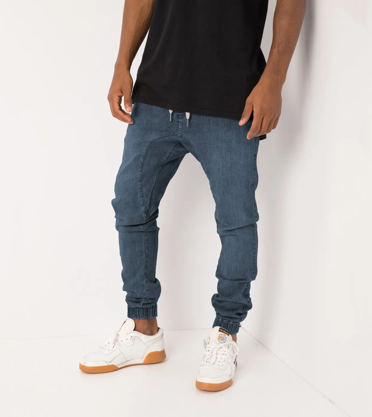 Sureshot Jogger Stripped Indigo