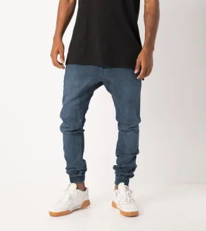 Sureshot Jogger Stripped Indigo