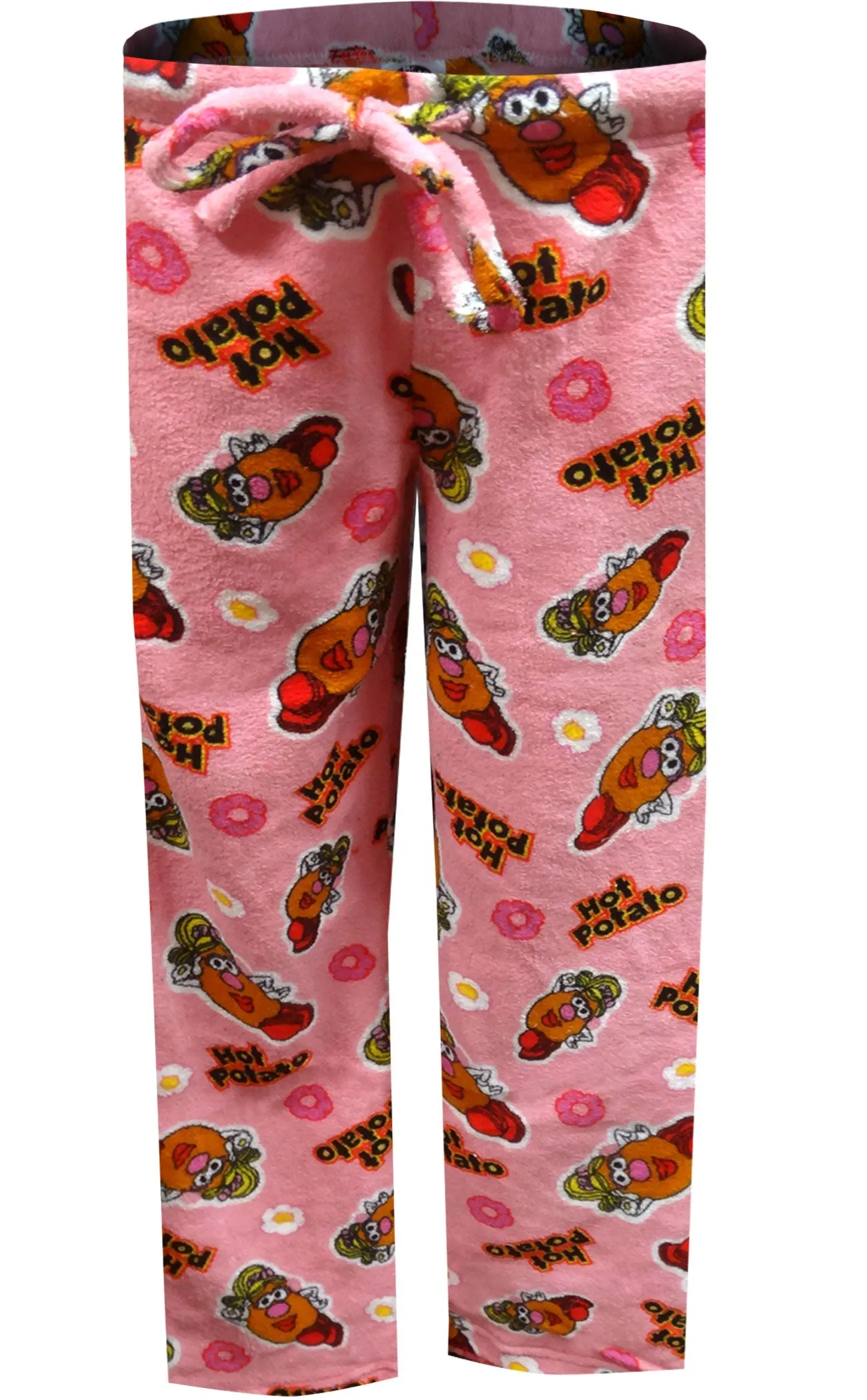 Toy Story Mrs. Potato Head Hot Potato Junior Cut Plush Lounge Pants