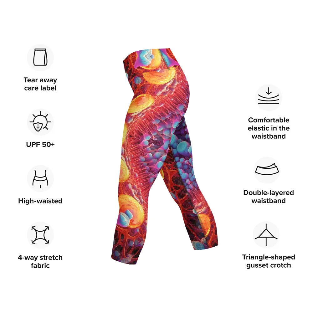 Yoga Capri Leggings Spontaneous Organization