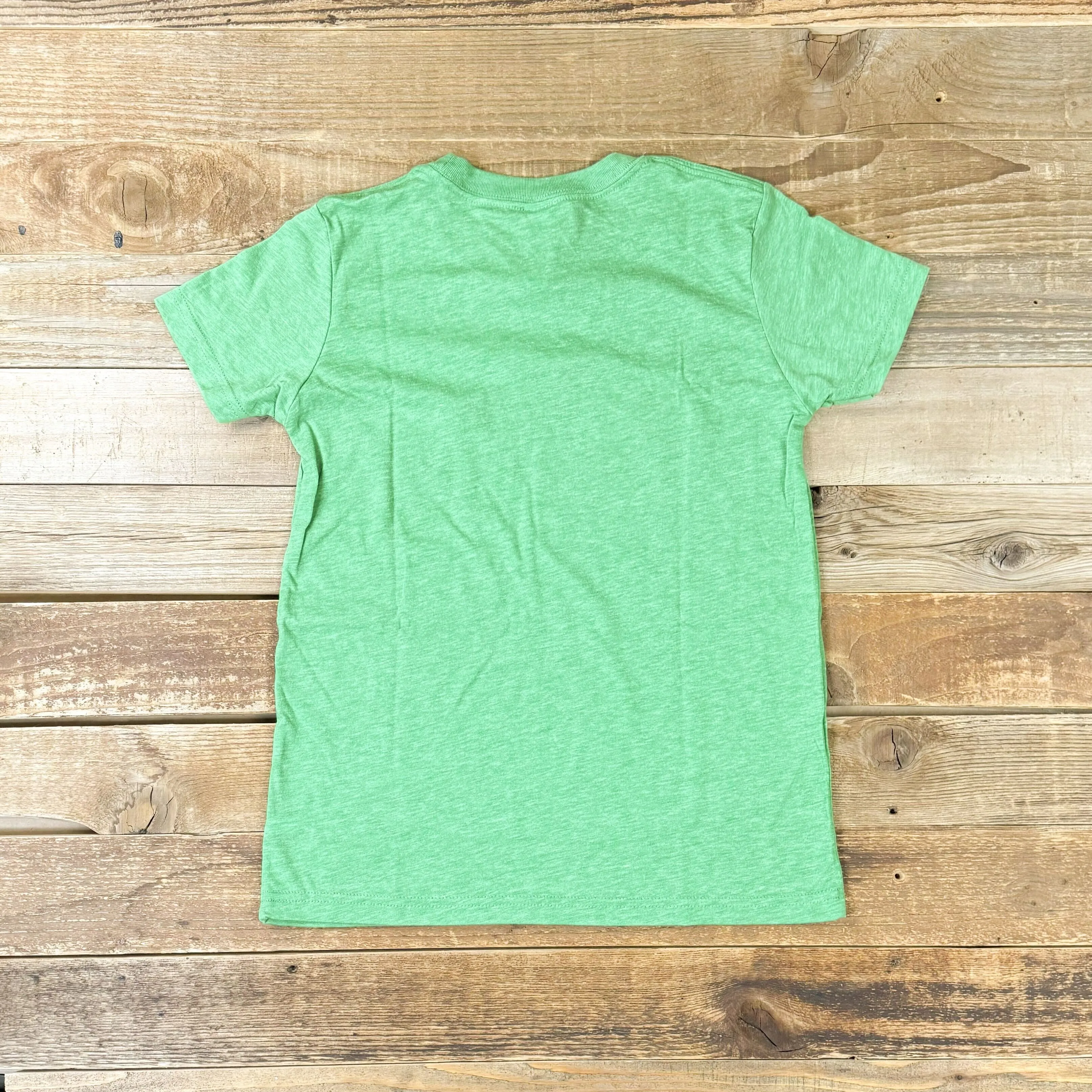 Youth Surf Wyoming® Orange Bison Logo - Green Grass